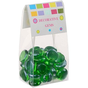 7610877361444 - Glasnuggets 20 mm grün Dekosteine & Dekosand - Glorex