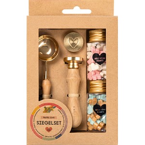 4001868142259 - Siegel-Set PASTEL LOVE mehrfarbig