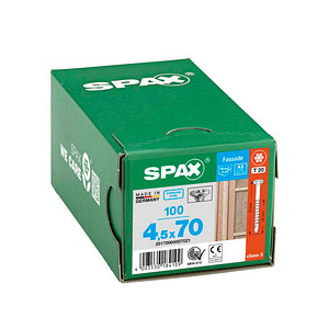 SPAX® Fassadenschrauben T20 Linsensenkkopf A2 70mm  x 4,5 mm, 100 St.