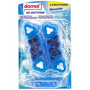 4305615733814 - domol Blauspüler Ozeanfrische WC-Duftspüler Ocean Fresh 20 St