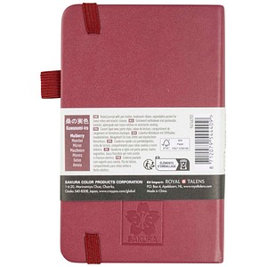 8712079544409 - Notizbuch ca A7+ liniert maulbeere Hardcover 160 Seiten 1 St 8712079544409 - Notizbuch ca A7+ liniert maulbeere Hardcover 160 Seiten 1 St