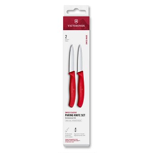 7613329191200 - VICTORINOX Küchenmesser  Swiss Classic silber rot Klinge 80 cm 2 St
