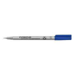 STAEDTLER Lumocolor Folienstift blau 0,4 mm non-permanent