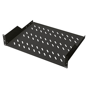 DIGITUS DN-19 TRAY-2-SW Fachboden schwarz 48,3 x 35,2 cm