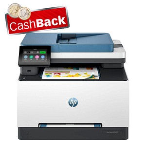 AKTION: HP Color LaserJet Pro MFP 3302 sdwg 3 in 1 Farblaser-Multifunktionsdrucker weiß mit CashBack