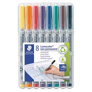 4007817307830 - Folienstift 311 S farbig sortiert 04 mm 8er-Etui non-permanent 4007817307830 Staedtler (Lumocolor) 8 Stück