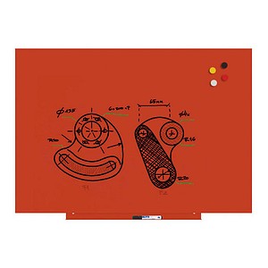 8427951020833 - Whiteboard Skincolor Stahlblech lackiert BxH 1150 x 750 mm orange 8427951020833 - Whiteboard Skincolor Stahlblech lackiert BxH 1150 x 750 mm orange