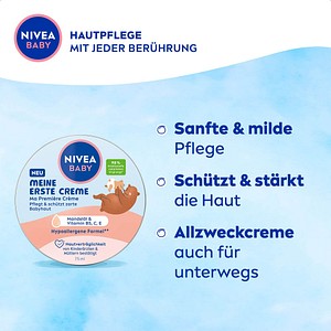 4006000028767 - MEINE ERSTE CREME Babycreme 750 ml 4006000028767 75 Milliliter 4006000028767 - MEINE ERSTE CREME Babycreme 750 ml 4006000028767 75 Milliliter