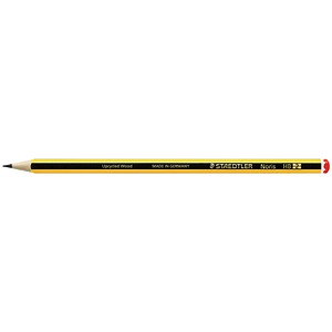 4007817104620 - Bleistift Noris 120 120-2 schwarz gelb 20mm HB 4007817104620 Staedtler