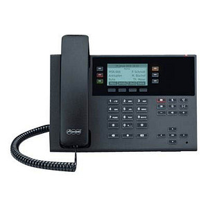 4019377902776 - COMfortel D-110 Schnurgebundenes Telefon VoIP Freisprechen Headsetanschluss Optische Anrufsignalisierung PoE Grafik-Display Schwarz