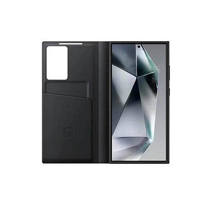 SAMSUNG Smart View Wallet Handyhülle für SAMSUNG Galaxy S24 Ultra schwarz