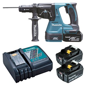 0088381686204 - 180v cordless rotary hammer sds-plus li-ion - dhr243rtj bru