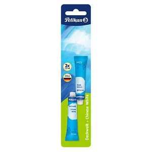 10 Stück Pelikan Deckweiss Tube 7,5ml weiß 4012700808059 Pelikan 7 Milliliter