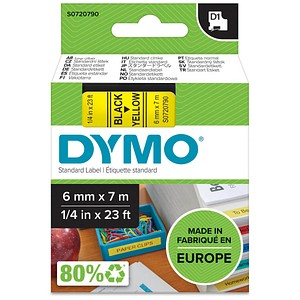 5411313436182 - S0720790 Zubehör Beschriftungsgeräte D1 Schriftband 6 mm x 7 m schwarz auf gelb 43618 S0720790 5411313436182 5411313436182 - S0720790 Zubehör Beschriftungsgeräte D1 Schriftband 6 mm x 7 m schwarz auf gelb 43618 S0720790 5411313436182