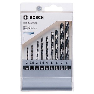 6949509231673 - AKTION BOSCH HSS PointTeQ Metallbohrer-Set 9-teilig mit Prämie nach Registrierung