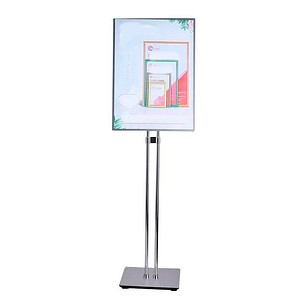 4250504567530 - Infoständer silber DIN A2 DIN A3 1 St