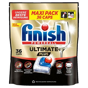 finish POWERBALL ULTIMATE PLUS FRESH Spülmaschinentabs 36 St.