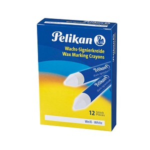 Pelikan 772/12 Signierkreiden weiß, 12 St.