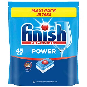 finish POWERBALL POWER Spülmaschinentabs 45 St.