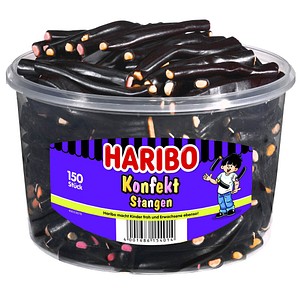 4001686154014 - HARIBO  Konfekt Stangen Lakritz 150 Stück