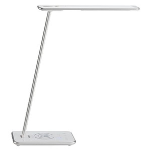3595560016327 - Schreibtischlampe Jazz 400093836 LED dimmbar mit USB-Ladeanschluss mit Standfuß weiß grau 3595560016327 Unilux 3595560016327 - Schreibtischlampe Jazz 400093836 LED dimmbar mit USB-Ladeanschluss mit Standfuß weiß grau 3595560016327 Unilux