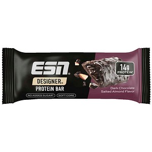 ESN® Designer Bar Dark Chocolate Salted Almond 31 % Proteinriegel 12x 45,0 g