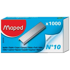 Maped Heftklammern Standard Nr. 10 galvanisierter Stahl VE=1000 Stück