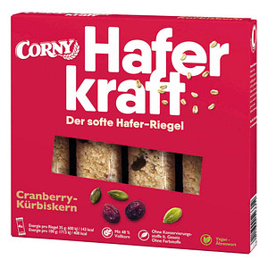 4011800523312 - Müsliriegel HAFERKRAFT Cranberry-Kürbiskern von Corny 4x35g