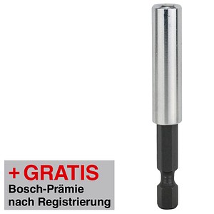 3165140389693 - Accessories 2609255900 Universalhalter 1 4 Außensechskantschaft ohne Sprengring 60 mm - Bosch 3165140389693 - Accessories 2609255900 Universalhalter 1 4 Außensechskantschaft ohne Sprengring 60 mm - Bosch