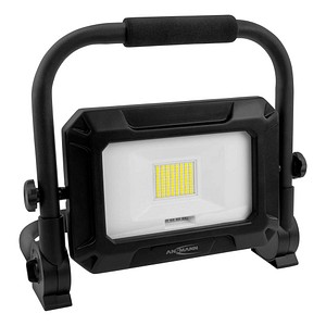 4013674201808 - ANSMANN FL50W-R LED Akku-Arbeitsstrahler 4500 Lumen IP54 stoßfest verstellbar 360° Leuchtenkopf schwarz