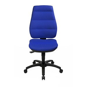office discount Bürostuhl Unni SY, UNNI SY BC6 Stoff blau, Gestell schwarz