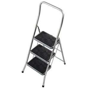 4009199130877 - Klapptritt MONTO Toppy XL silber 3 Stufen H 1400 cm 4009199130877 - Klapptritt MONTO Toppy XL silber 3 Stufen H 1400 cm