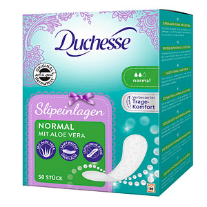 2200220371760 - Duchesse Slipeinlagen Normal mit Aloe Vera 50 St