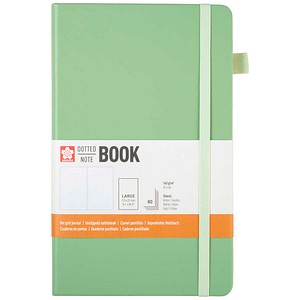 8712079544539 - Notizbuch ca A5 punktraster pale patina Hardcover 160 Seiten