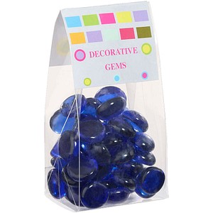 7610877361437 - Muggelsteine blau Glasnuggets Ø 200 mm 2000 g 1 Pack