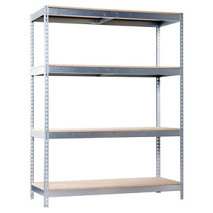 8435104922750 -  Schwerlastregal ECOFORTE 1206-4 778100047201264 silber 1200 x 600 x 2000 cm 8435104922750 Simon Rack