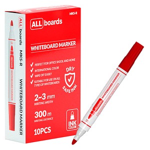 5902622413945 - Whiteboard-Marker-Set rot 20 - 30 mm 5902622413945 10 Stück 5902622413945 - Whiteboard-Marker-Set rot 20 - 30 mm 5902622413945 10 Stück