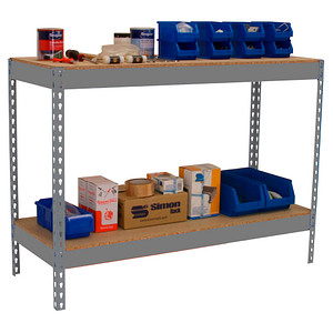 8435104992340 - Werkbank SIMONWORK BASIC 2 grau 1200 x 600 x 900 cm 8435104992340 Simonrack 8435104992340 - Werkbank SIMONWORK BASIC 2 grau 1200 x 600 x 900 cm 8435104992340 Simonrack