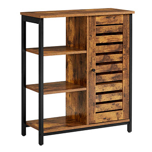6955880358458 - Songmics - vasagle Kommode Schrank Küchenschrank Sideboard mit 3 Ablagen und Schrank Badezimmerschrank im Industrie-Design Flurregal Wohnzimmer 6955880358458 - Songmics - vasagle Kommode Schrank Küchenschrank Sideboard mit 3 Ablagen und Schrank Badezimmerschrank im Industrie-Design Flurregal Wohnzimmer