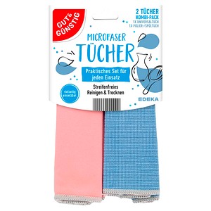 4311501094372 - Mikrofasertücher Mikrofaser 60 °C waschbar 2 St 4311501094372 - Mikrofasertücher Mikrofaser 60 °C waschbar 2 St