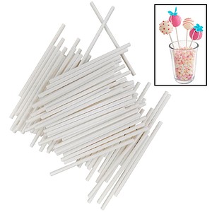 4019889130339 - Stiele für Cake-Pops Flexiform Papier weiß 100 St 4019889130339 - Stiele für Cake-Pops Flexiform Papier weiß 100 St