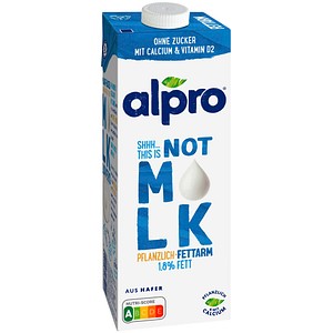 5411188135005 - Haferdrink This is not M*lk 4897949004 18% Fett laktosefrei vegan 1 Liter im Tetrapack 5411188135005 Alpro