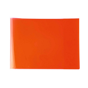 4008705196208 - Heftumschlag PLUS quer transparent rot Kunststoff DIN A5 4008705196208 HERMA 19620