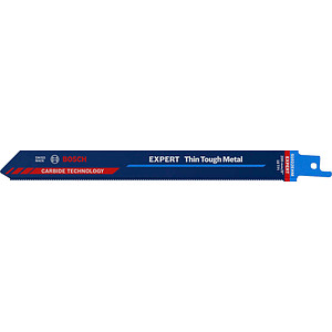 4059952534534 - 2608900363 EXPERT ‘Thin Tough Metal’ S 1022 EHM Säbelsägeblatt 1 Stück Sägeblatt-Länge 200 mm 1 St 4059952534534 - 2608900363 EXPERT ‘Thin Tough Metal’ S 1022 EHM Säbelsägeblatt 1 Stück Sägeblatt-Länge 200 mm 1 St