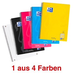 4006140026609 - Collegeblock 400091925 touch Lineatur 28   kariert mit Rand innen außen A4 90g sortiert 80 Blatt 4006140026609 Oxford