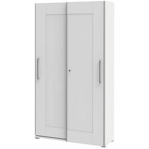 4050211141630 - röhr Schiebetürenschrank Imperia 194-1A4-9010-90-F1 weiß 5 Fachböden 1600 x 400 x 2185 cm 4050211141630 - röhr Schiebetürenschrank Imperia 194-1A4-9010-90-F1 weiß 5 Fachböden 1600 x 400 x 2185 cm