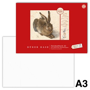 9002244300305 - Edition Dürer Zeichenblöcke Dürer Zeichenblock A3 100 g qm DIN A3 18 Blatt