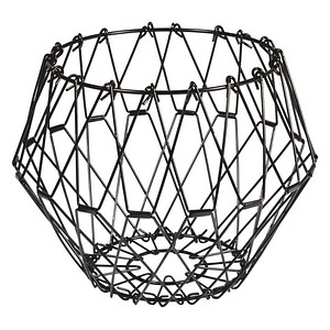 4006166936647 - Dekoartikel schwarz Metall Flexi Korb Ø 320 cm