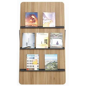 meet powered by PAPERFLOW Prospektständer Modell C Holz 75,0 x 39,8 x 145,0 cm, 1 St.