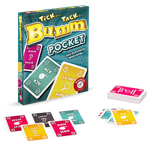 9001890667190 - Piatnik - Tick Tack Bumm Pocket Wortspiel Gesellschaftsspiel